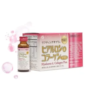 FINE JAPAN Hyaluron & Collagen Pink Plus - (196g), 1pce