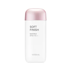 [Missha All Around Safe Block Soft Finish Sun Milk SPF50+ PA+++ - 70ml] - 1pcs