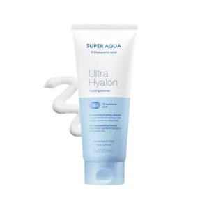 Missha Super Aqua Ultra Hyalon Cleansing Foam 200ml - 1pcs